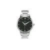 stainless steel watch with clasp